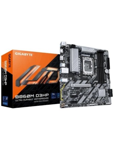 Placa Base Gigabyte B860M D3HP Socket 1851/ DDR5/ PCIe 5.0/ Micro ATX