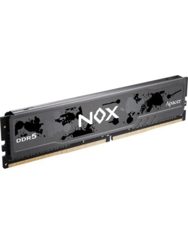 Memoria RAM Apacer NOX 16GB/ DDR5/ 5600MHz/ 1.25V/ CL40/ DIMM