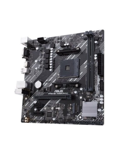 Placa Base Asus Prime A520M-K Socket AM4/ DDR4/ PCIe 3.0/ Micro ATX