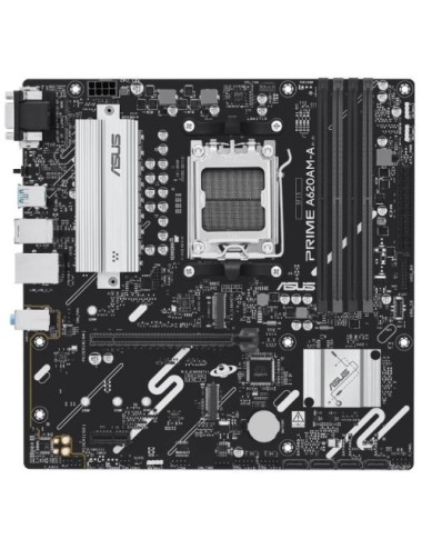 Placa Base Asus A620AM-A-CSM Socket AM5/ DDR5/ PCIe 4.0/ Micro ATX