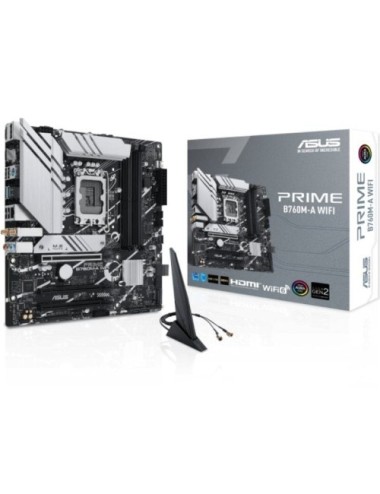 Placa Base Asus Prime B760M-A WIFI Socket 1700/ DDR5/ PCIe 4.0/ Micro ATX