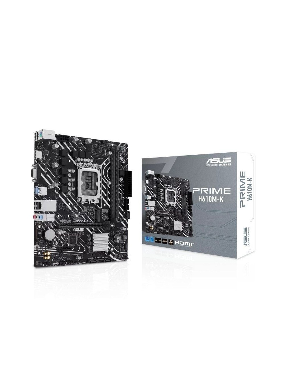 Placa Base Asus Prime H610M-K Socket 1700/ DDR5/ PCIe 4.0/ Micro ATX