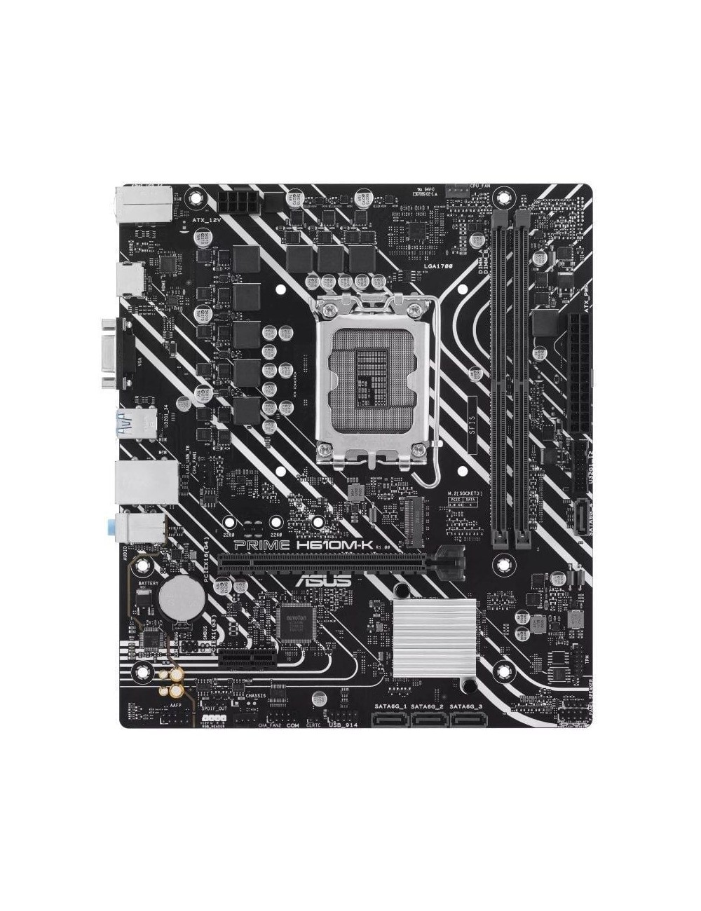 Placa Base Asus Prime H610M-K Socket 1700/ DDR5/ PCIe 4.0/ Micro ATX