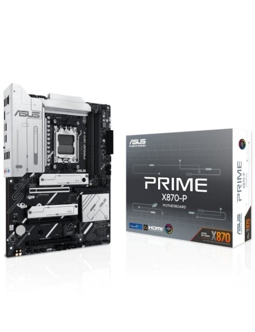 Placa Base Asus Prime X870-P/ Socket AM5/ DDR5/ PCIe 5.0