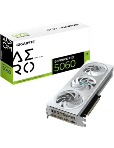 Tarjeta Gráfica Gigabyte GeForce RTX 5060 Aero OC/ 8GB GDDR7