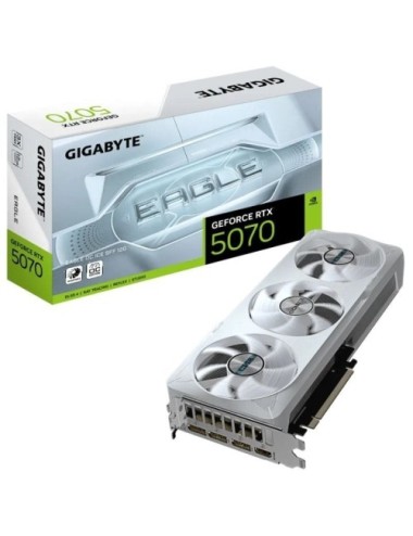 Tarjeta Gráfica Gigabyte GeForce RTX 5070 EAGLE OC ICE SFF/ 12GB GDDR7