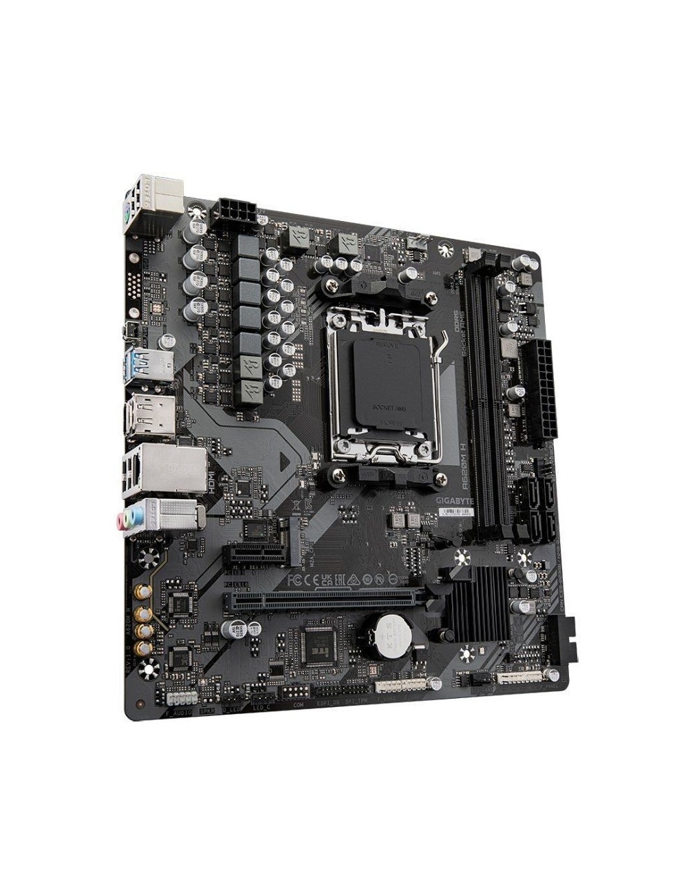 Placa Base Gigabyte A620M H Socket AM5/ DDR5/ PCIe 4.0/ Micro ATX