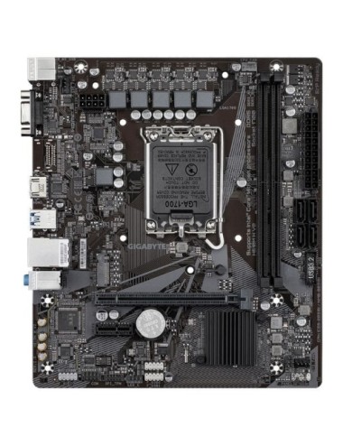 Placa Base Gigabyte H610M H V2 Socket 1700/ DDR5/ PCIe 4.0/ Micro ATX