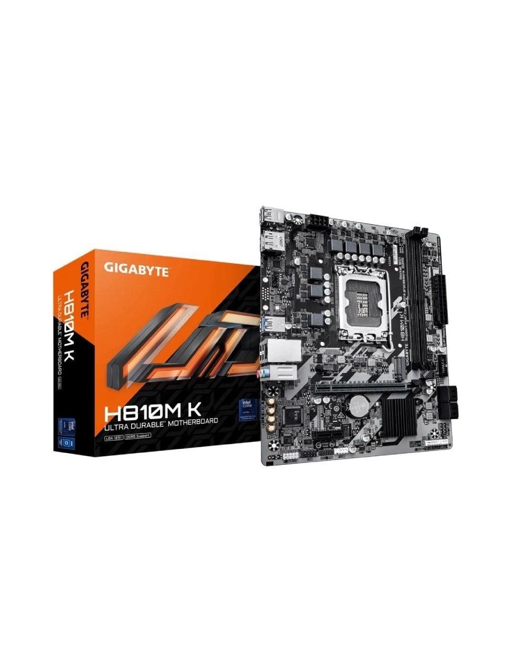 Placa Base Gigabyte H810M K Socket 1851/ DDR5/ PCIe 4.0/ Micro ATX