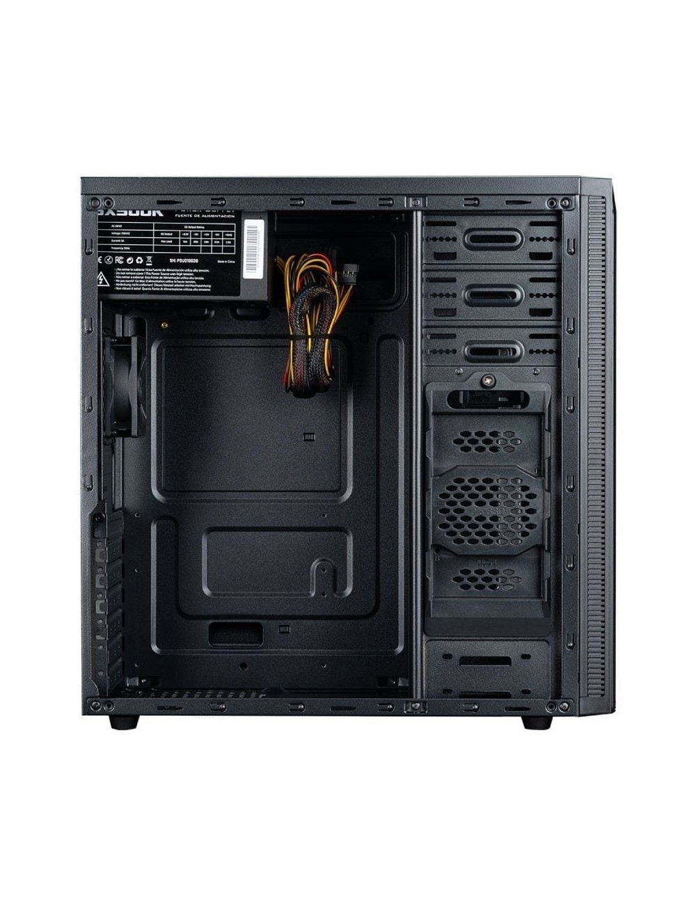 Caja Semitorre Hiditec KLYP Cha010017 con Fuente 500W