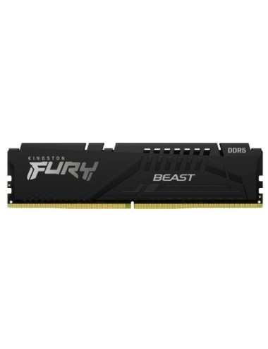 Memoria RAM Kingston FURY Beast 16GB/ DDR5/ 6000MHz/ 1.1V/ CL36/ DIMM
