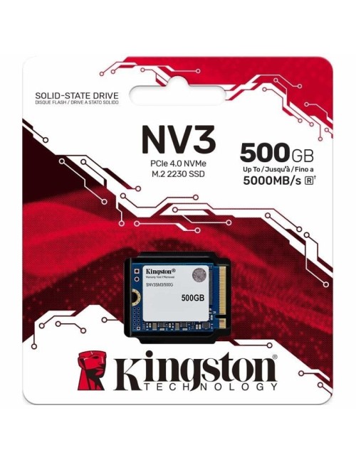 Disco SSD Kingston NV3 500GB/ M.2 2230 PCIe Gen4