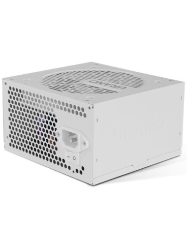Fuente de Alimentación Nox Hummer Urano Pro White/ 750W/ Ventilador 12cm/ 80 Plus Bronze/ Blanca