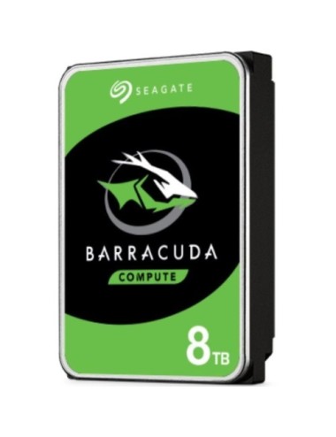 Disco Duro Seagate BarraCuda 8TB/ 3.5'/ SATA III/ 256MB