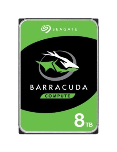 Disco Duro Seagate BarraCuda 8TB/ 3.5'/ SATA III/ 256MB