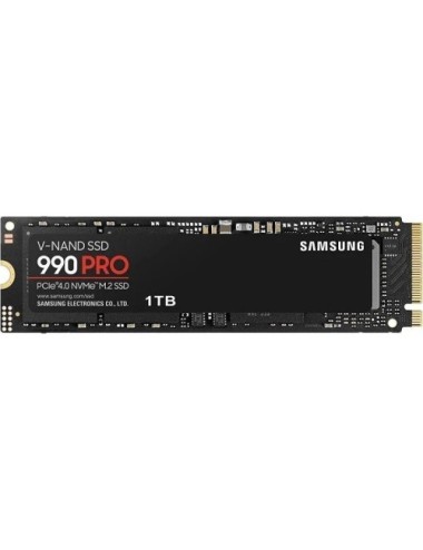 Disco SSD Samsung 990 PRO 1TB/ M.2 2280 PCIe Gen4/ Compatible con PS5 y PC/ Full Capacity