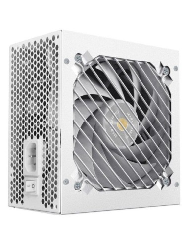 Fuente de Alimentación Mars Gaming MPB1000PSI/ 1000W/ Ventilador 14cm/ ATX 3.1/ PCIe 5.1/ 80 Plus Gold/ Blanca