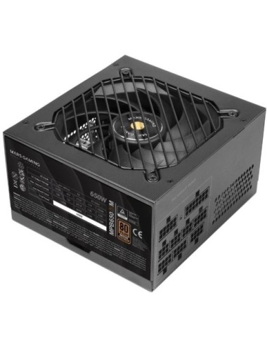 Fuente de Alimentación Mars Gaming MPB650SIM/ 650W/ Ventilador 12cm/ 80 Plus Bronze