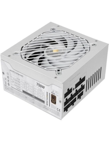 Fuente de Alimentación Mars Gaming MPB750SIM/ 750W/ Ventilador 14cm/ 80 Plus Bronze/ Blanca