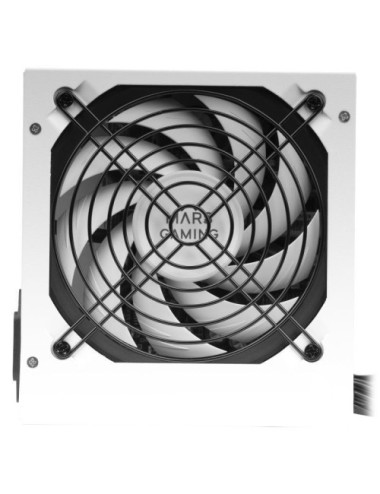 Fuente de Alimentación Mars Gaming MPIII750W/ 750W/ Ventilador 12cm/ Blanca