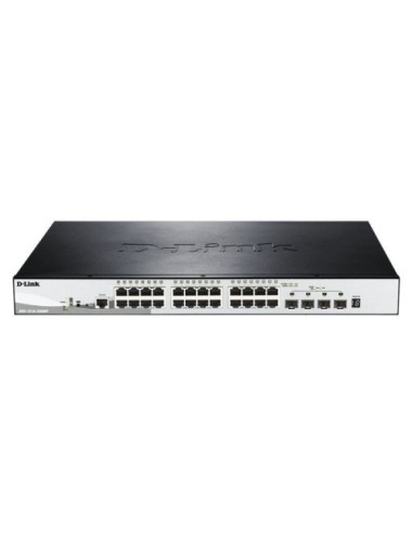 Switch D-Link DGS-1510-28XMP 28 Puertos/ Gigabit 10/100/1000 PoE/ SFP
