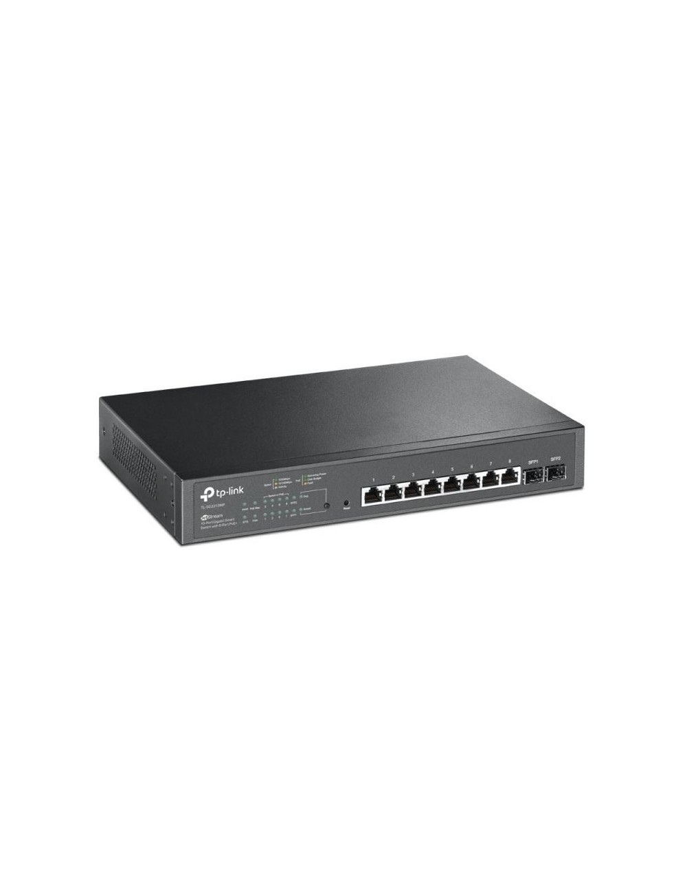 Switch TP-Link Omada Smart Gigabit JetStream TL-SG2210MP 10 Puertos/ RJ-45 10/100/1000 PoE/ SFP