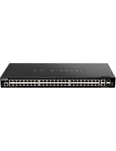 Switch Gestionable D-Link DGS-1520-52 52 Puertos/ RJ-45 10/100/1000/ SFP+