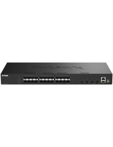 Switch Gestionable D-Link DGS-1530-28S/E 24 Puertos/ RJ-45 10/100/1000/ SFP