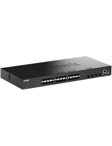 Switch Gestionable D-Link DGS-1530-28S/E 24 Puertos/ RJ-45 10/100/1000/ SFP