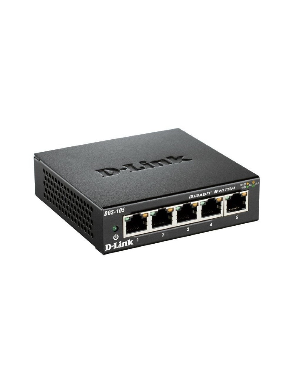 Switch D-Link DGS-105 5 Puertos/ RJ-45 10/100/1000