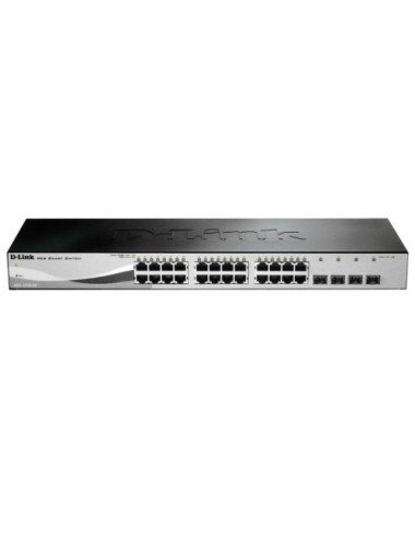 Switch Gestionable D-Link DGS-1210-28 28 Puertos/ RJ-45 Gigabit 10/100/1000/ SFP