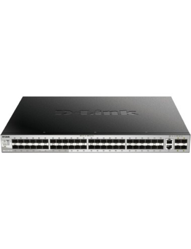 Switch Gestionable D-Link DGS-3130-54S/E 2 Puertos/ RJ-45 10Gbps/ SFP/ PoE