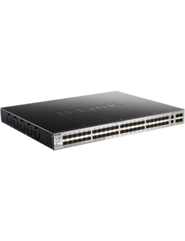 Switch Gestionable D-Link DGS-3130-54S/E 2 Puertos/ RJ-45 10Gbps/ SFP/ PoE