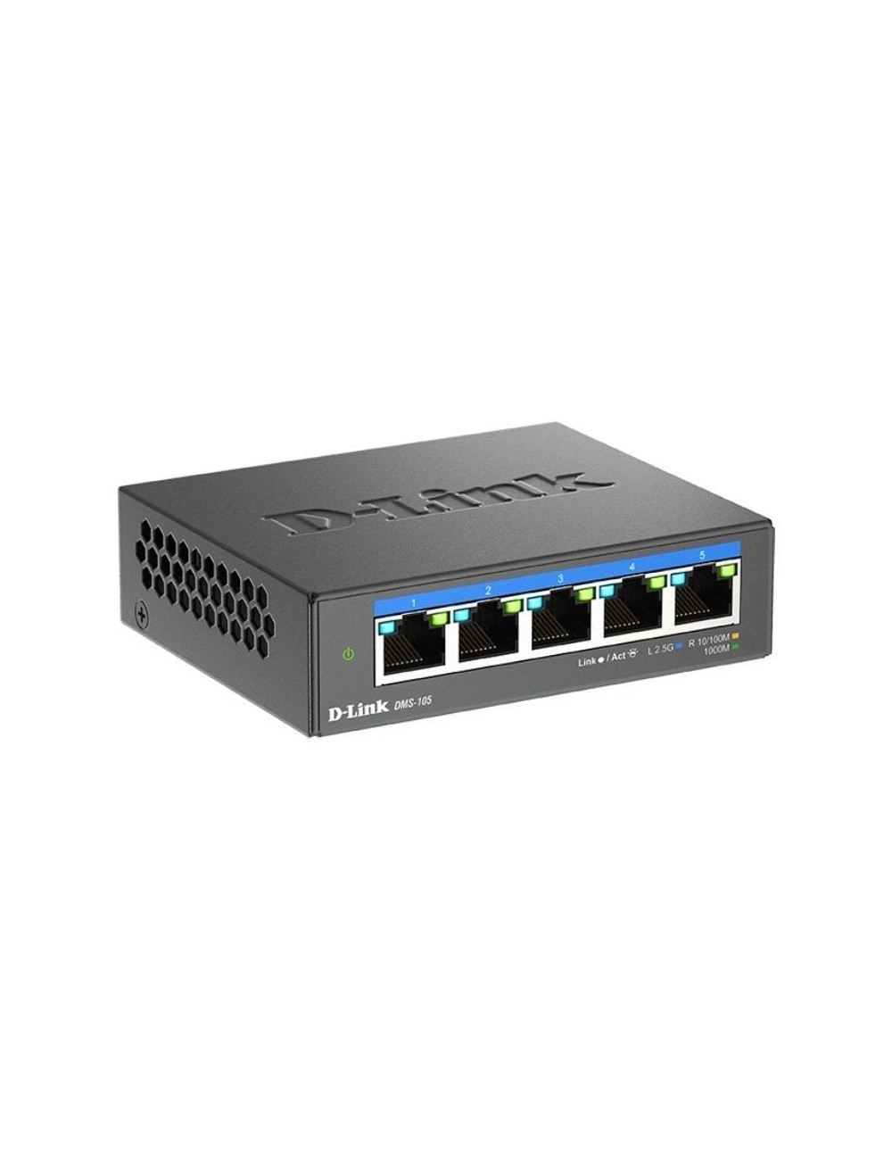 Switch D-Link DMS-105 5 Puertos/ RJ-45 10/100/1000