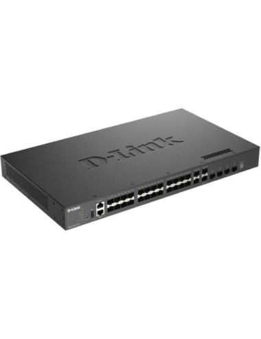 Switch Gestionable D-Link DXS-3410-32XY 2 Puertos/ RJ-45 10/100/1000/ SFP/ PoE