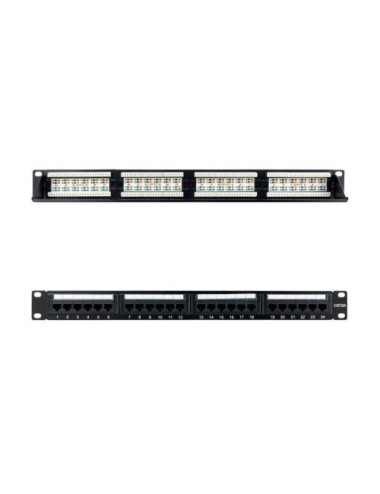 Patch Panel Nanocable 10.21.4124/ 24 Puertos/ Cat.6a/ Altura 1U