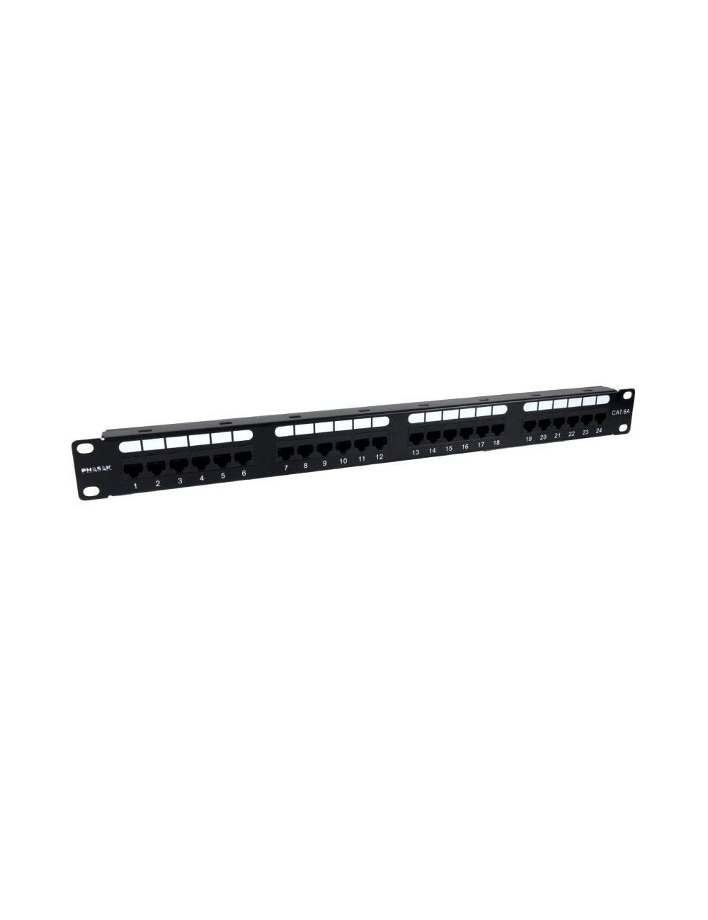 Patch Panel Phasak PU 2421/ 24 Puertos/ Cat.6A/ Altura 1U