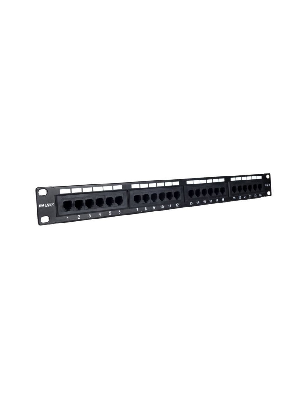 Patch Panel Phasak PU 2971/ 24 Puertos/ Cat.6A/ Altura 1U