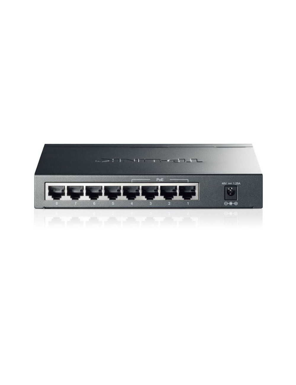 Switch TP-Link TL-SG1008P 8 Puertos/ RJ-45 10/100/1000 PoE
