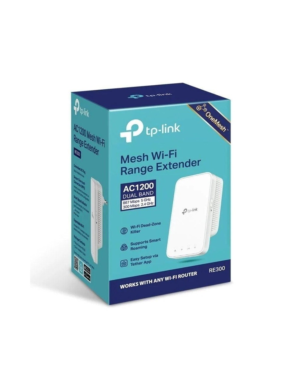 Repetidor Inalámbrico TP-Link RE300 1200Mbps