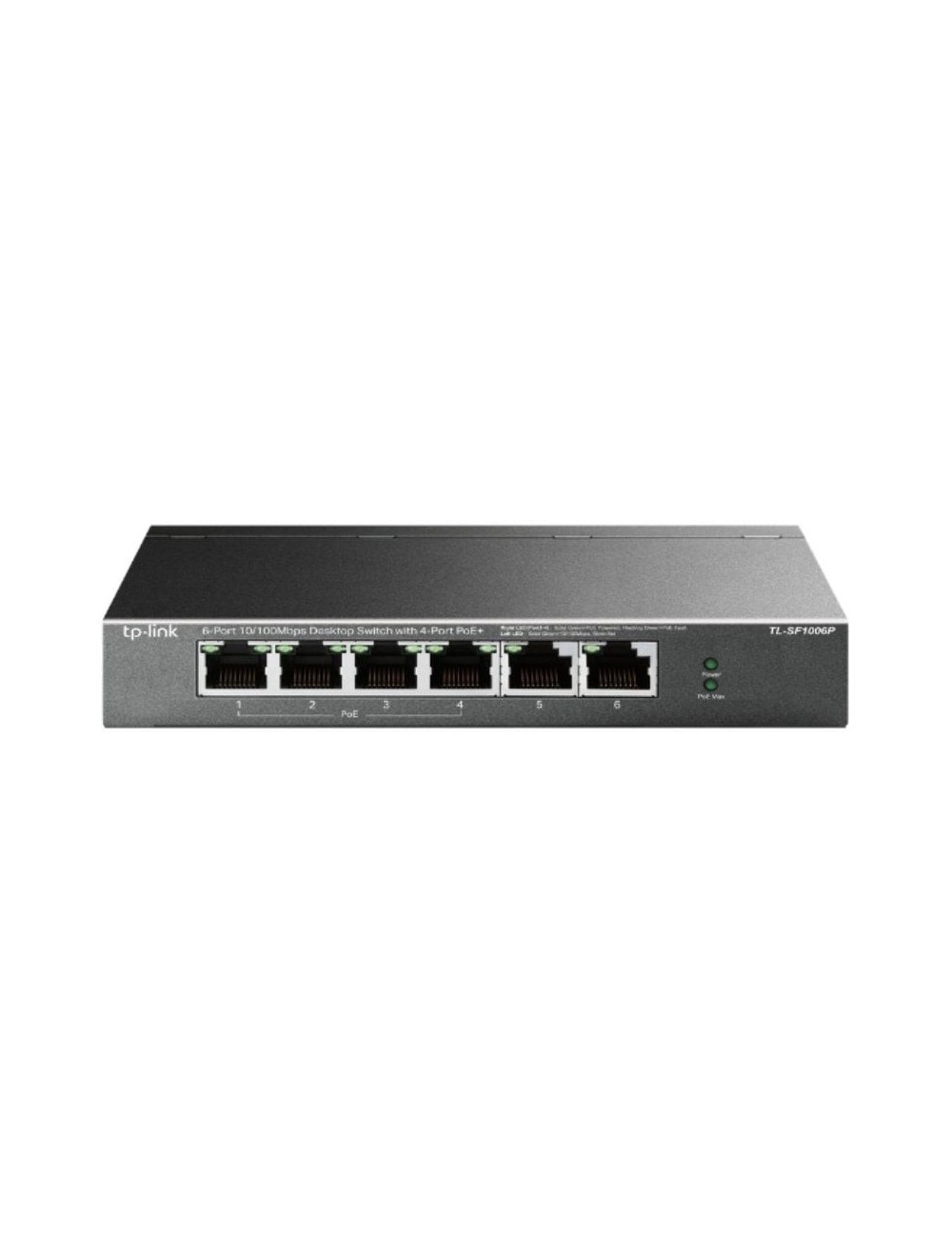 Switch TP-Link TL-SF1006P 6 Puertos/ RJ-45 10/100 PoE