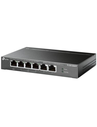 Switch TP-Link TL-SG1006PP 6 Puertos/ RJ-45 10/100/1000/ PoE++
