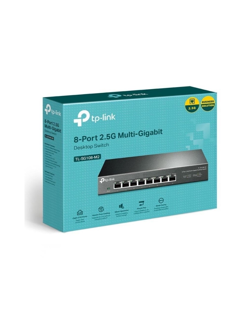 Switch TP-Link TL-SG108-M2 8 Puertos/ RJ-45/ 2.5Gbps