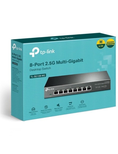 Switch TP-Link TL-SG108-M2 8 Puertos/ RJ-45/ 2.5Gbps