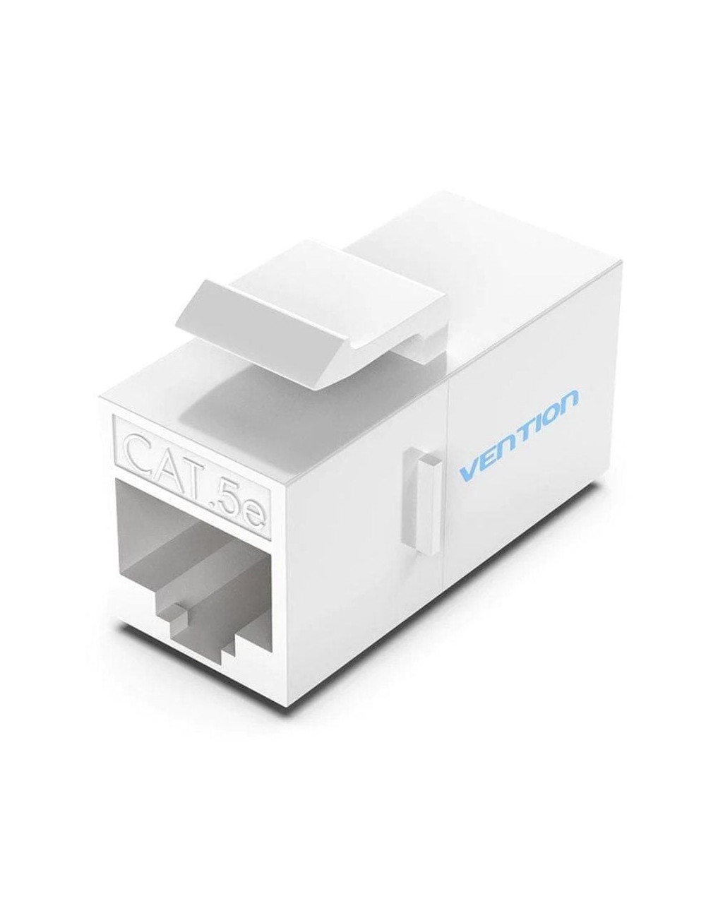 Conector RJ45 Vention VDD-B11-W Cat5e UTP/ 10 uds/ Blanco