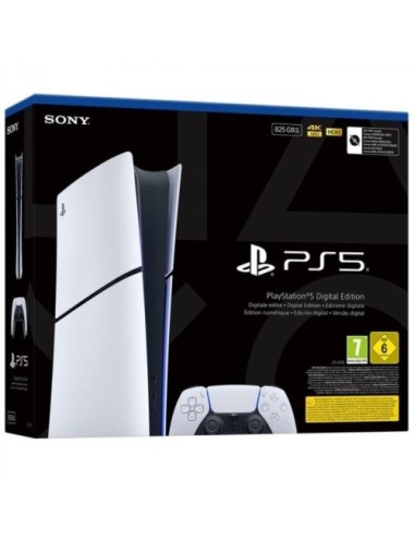 Consola Sony Playstation 5 - PS5 Slim Digital 825GB/ Incluye Mando Dual Sense/ Chassis E