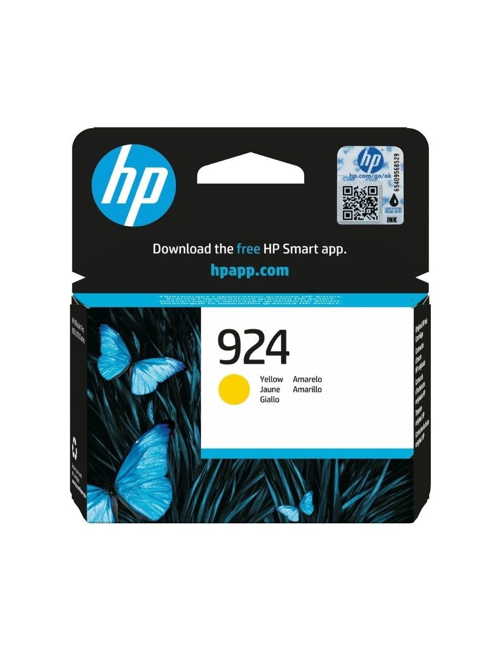 Cartucho de Tinta Original HP nº924/ Amarillo