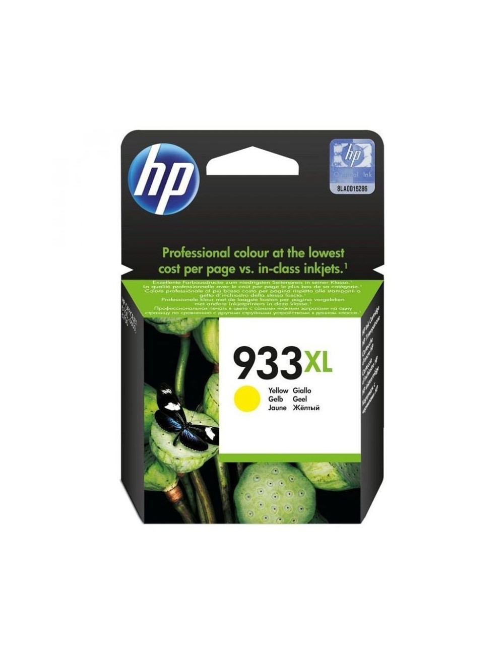 Cartucho de Tinta Original HP nº933 XL Alta Capacidad/ Amarillo
