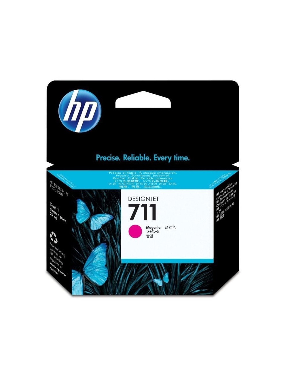 Cartucho de Tinta Original HP nº711/ Magenta