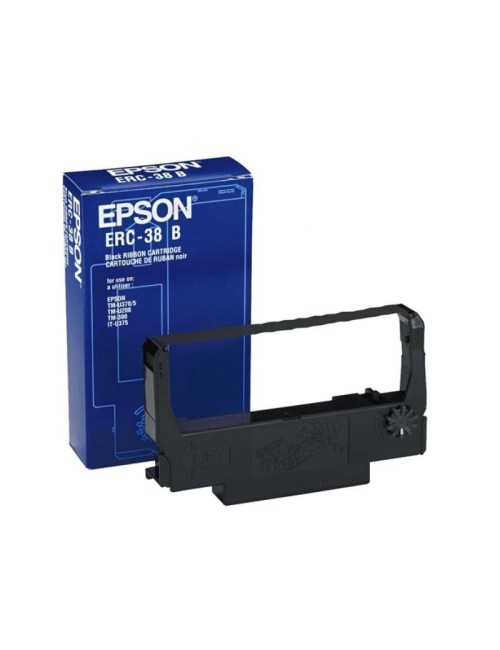 Cinta Matricial Epson ERC-38/ Negra